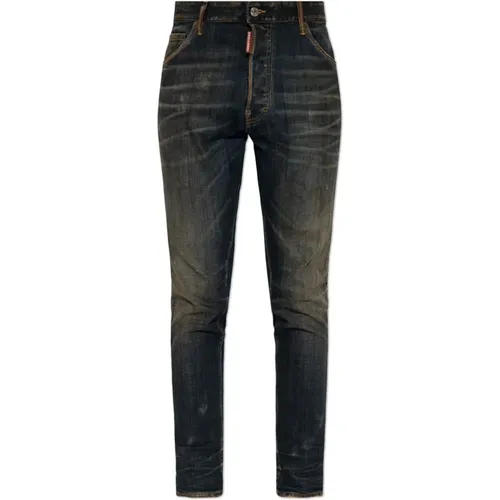 Jeans Lang Schritt , Herren, Größe: 2XL - Dsquared2 - Modalova