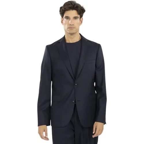 Americana Wool Jacket , male, Sizes: L, XL - Officine Générale - Modalova