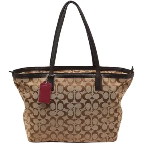 Pre-owned Canvas totes , female, Sizes: ONE SIZE - Coach Pre-owned - Modalova