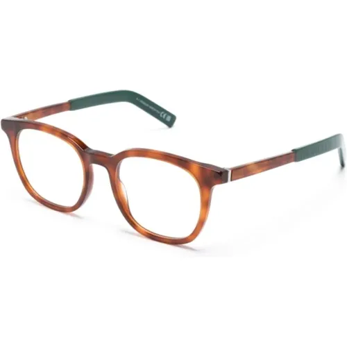Braun/Havanna Optische Brille , unisex, Größe: 50 MM - Moncler - Modalova