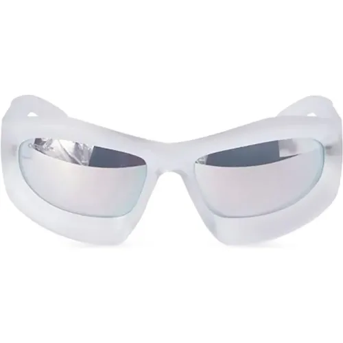 Grey Katoka Sunglasses - Ultimate Style and Comfort , female, Sizes: 62 MM - Off White - Modalova