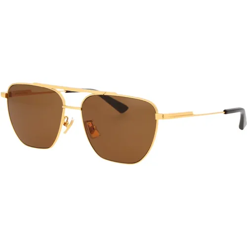 Stylische Sonnenbrille Bv1236S , Herren, Größe: 57 MM - Bottega Veneta - Modalova