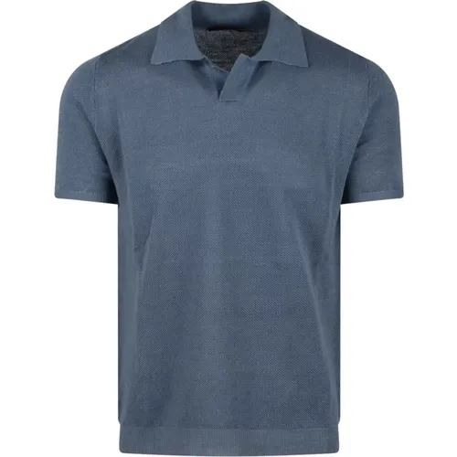 Milano Stitch Polo Shirt , male, Sizes: M, S, XS, XL, L - Roberto Collina - Modalova