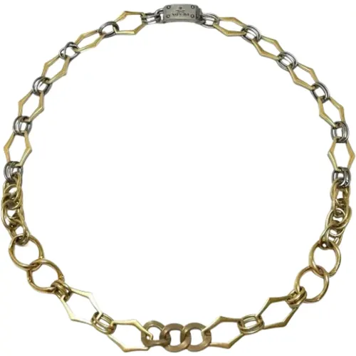 Pre-owned Metal necklaces , female, Sizes: ONE SIZE - Prada Vintage - Modalova