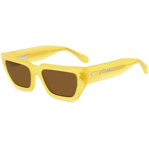 Brown Sunglasses , female, Sizes: 54 MM - Isabel marant - Modalova
