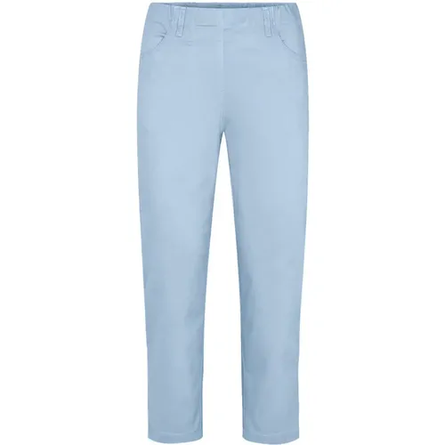 Pure Regular Crop Trousers Ice Water , female, Sizes: 3XL, S, L, M - LauRie - Modalova