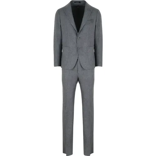 Tailored Wool Suit , male, Sizes: 2XL, XL - Tagliatore - Modalova