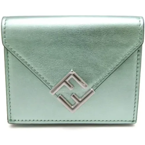 Pre-owned Leather wallets , female, Sizes: ONE SIZE - Fendi Vintage - Modalova