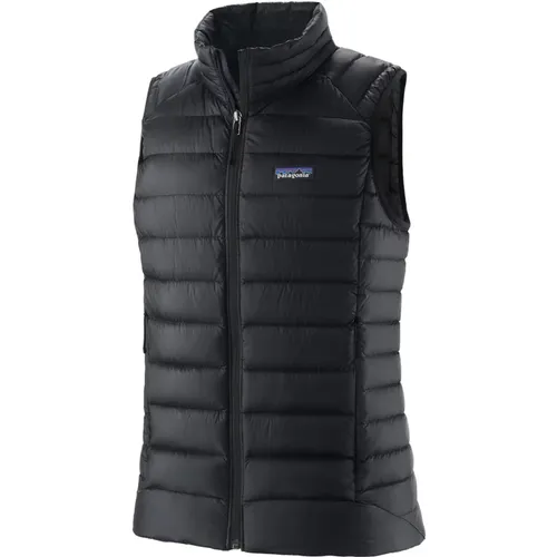 Down Sweater Vest , female, Sizes: S, L - Patagonia - Modalova