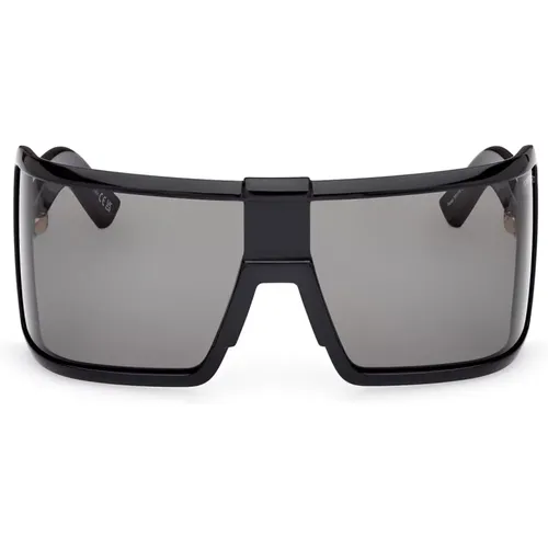 Schwarze Sonnenbrille mit Wraparound-Design , Damen, Größe: ONE Size - Tom Ford - Modalova