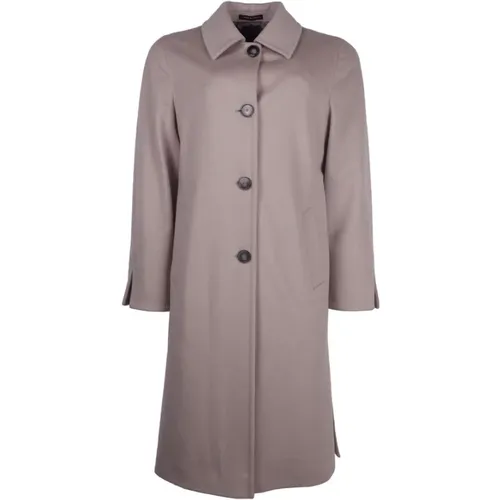 Wool Coat - Four Button Design , female, Sizes: M - Loro Piana - Modalova