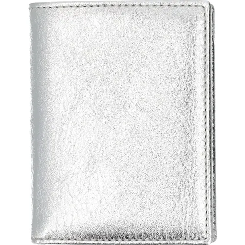 Silver Cardholder Wallet with Multiple Slots , unisex, Sizes: ONE SIZE - Comme des Garçons - Modalova