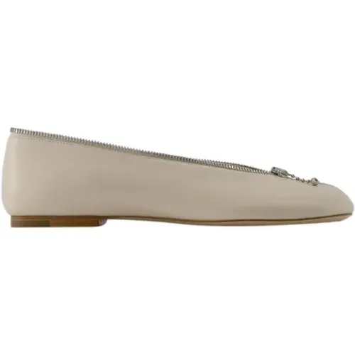 Leather flats , female, Sizes: 5 UK - Burberry - Modalova