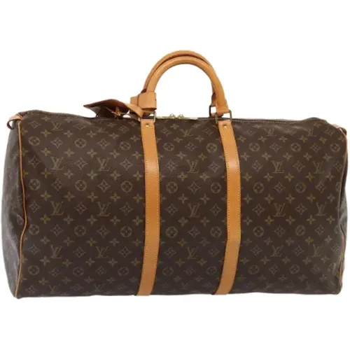 Pre-owned Canvas travel-bags , female, Sizes: ONE SIZE - Louis Vuitton Vintage - Modalova