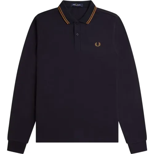 Classic Long Sleeve Polo Shirt , male, Sizes: XS, XL, S - Fred Perry - Modalova