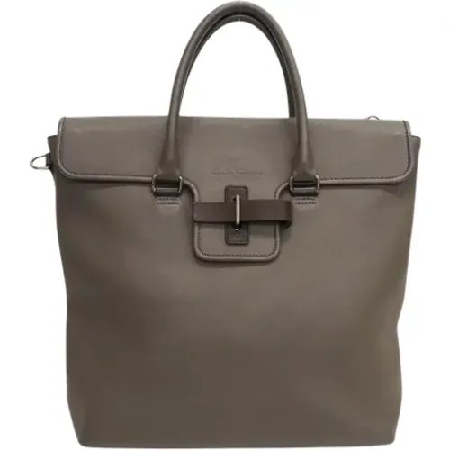 Pre-owned Leather totes , female, Sizes: ONE SIZE - Salvatore Ferragamo Pre-owned - Modalova