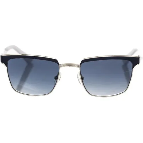 Leder Sonnenbrille , Herren, Größe: ONE Size - Frankie Morello - Modalova