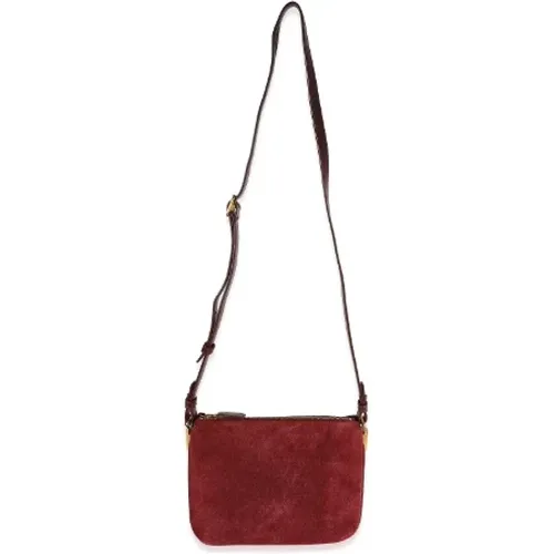 Pre-owned Leather shoulder-bags , female, Sizes: ONE SIZE - Yves Saint Laurent Vintage - Modalova