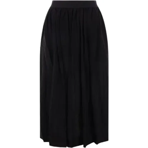 Pleated Elastic Waist Skirt , female, Sizes: S - UMA Wang - Modalova