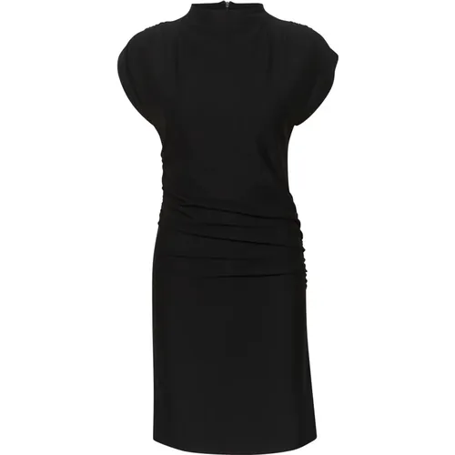 Elegantes Schwarzes Kleid , Damen, Größe: S - Gestuz - Modalova