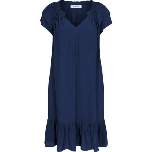 Sunrisecc Crop Kleid Himmelblau , Damen, Größe: L - Co'Couture - Modalova