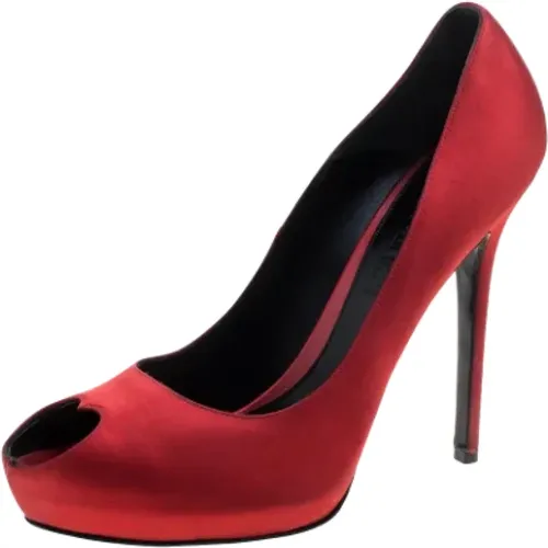 Pre-owned Satin heels - Alexander McQueen Pre-owned - Modalova