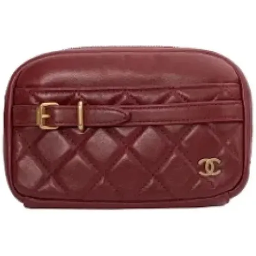 Pre-owned Leather chanel-bags , female, Sizes: ONE SIZE - Chanel Vintage - Modalova