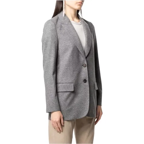 Stylish Jackets , female, Sizes: 3XS, M - BRUNELLO CUCINELLI - Modalova
