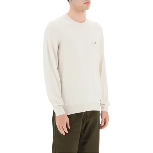 Sweatshirts , male, Sizes: L/XL, XL/2XL - A.p.c. - Modalova