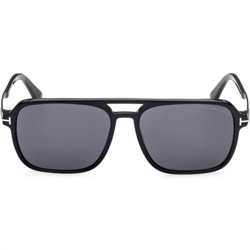 Moderne Sonnenbrillen Kollektion Acetat Metall , Herren, Größe: 58 MM - Tom Ford - Modalova