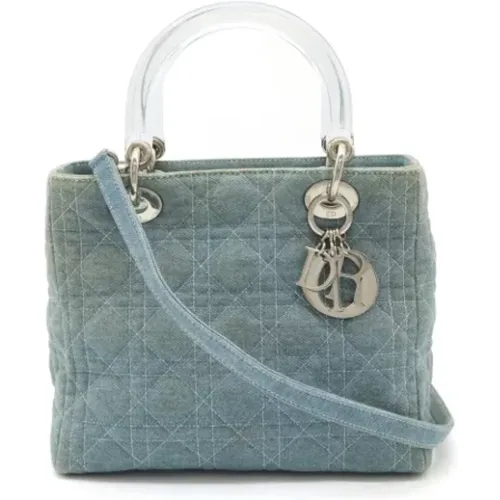 Pre-owned Denim handbags , female, Sizes: ONE SIZE - Dior Vintage - Modalova