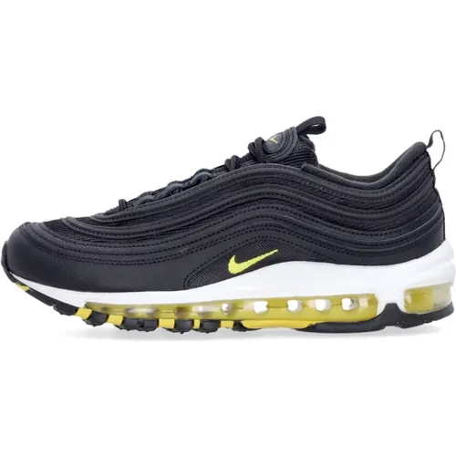 Air Max 97 Niedriger Sneaker Schwarz/Gelb/Weiß , Herren, Größe: 44 EU - Nike - Modalova