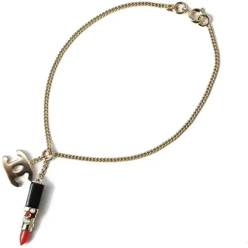 Pre-owned Gold Metal Chanel Bracelet , female, Sizes: ONE SIZE - Chanel Vintage - Modalova