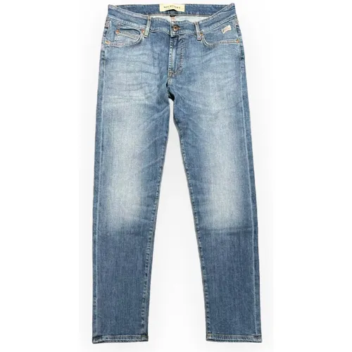 Klassische Denim-Jeans für Männer , Herren, Größe: W35 - Roy Roger's - Modalova