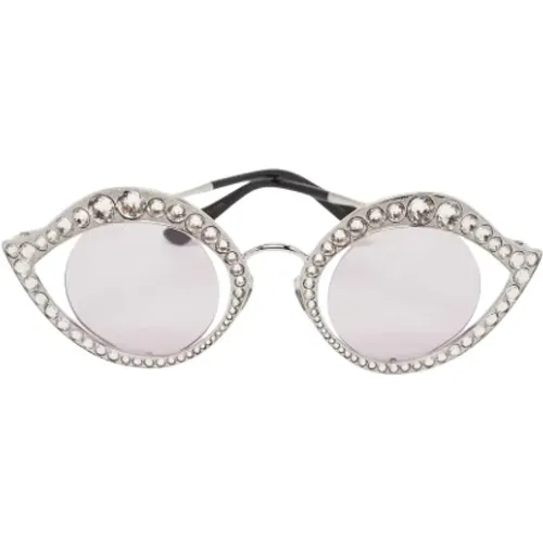 Pre-owned Metall sonnenbrillen , Damen, Größe: ONE Size - Gucci Vintage - Modalova