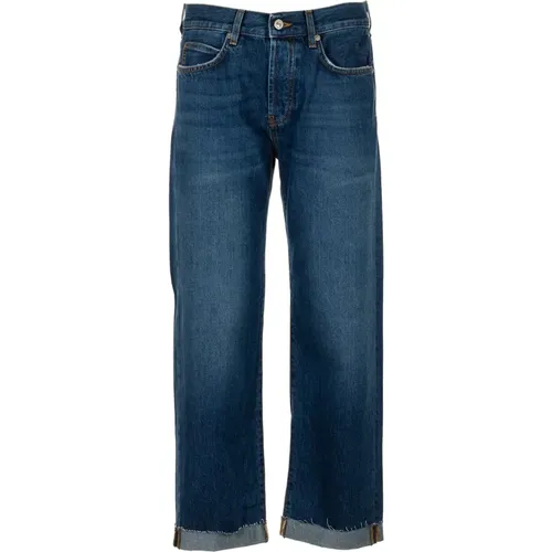 Gerades Jeans , Damen, Größe: W29 - Roy Roger's - Modalova