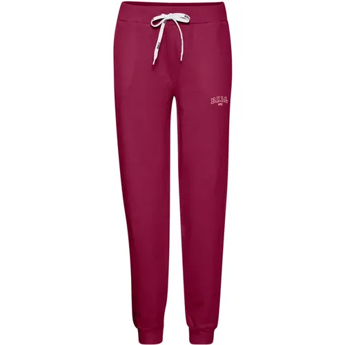 Relaxed silhouette sweatpants in Magenta , female, Sizes: S, XS, M, L - Ball - Modalova