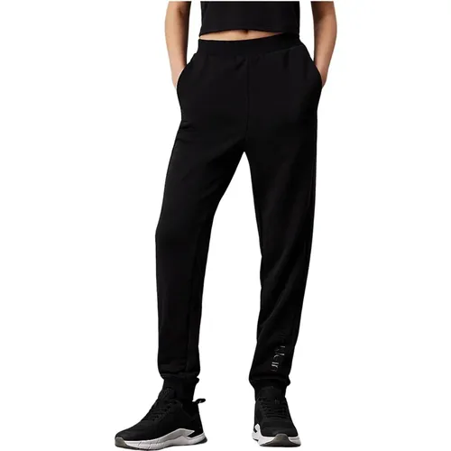 Schwarze Beauty Jogger Hose , Damen, Größe: M - Calvin Klein - Modalova