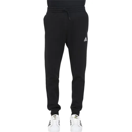 Schwarze Sportliche Hose Regular Fit , Herren, Größe: M - Adidas - Modalova