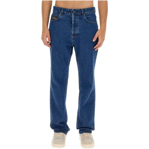 Classic Cotton Jeans Made in Italy , male, Sizes: M, S - Msgm - Modalova