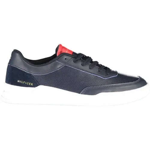 Blaue Sportschuhe für Herren , Herren, Größe: 43 EU - Tommy Hilfiger - Modalova