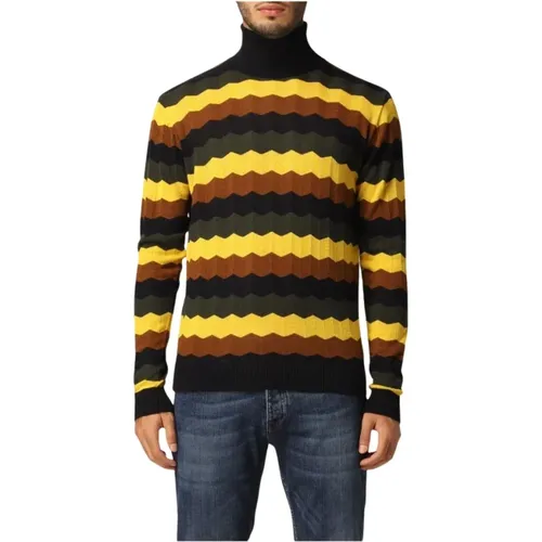 High Neck Sweater , male, Sizes: 2XL - Manuel Ritz - Modalova