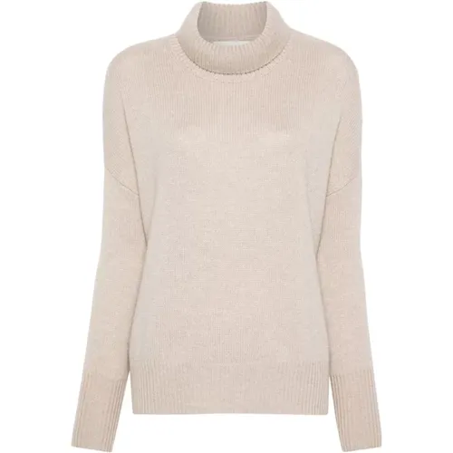 Cashmere Knit Roll Neck Sweater , female, Sizes: M - Lisa Yang - Modalova