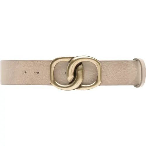 Belt With Buckle , female, Sizes: 85 CM - Depeche - Modalova