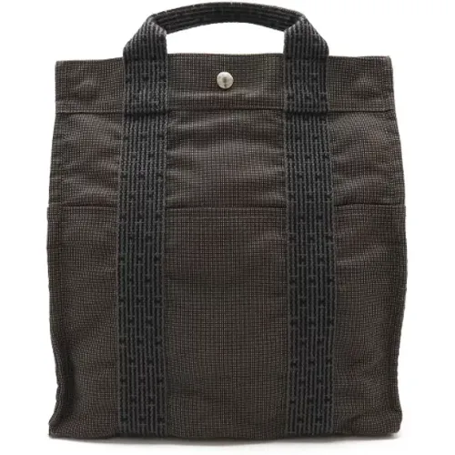 Pre-owned Canvas backpacks , male, Sizes: ONE SIZE - Hermès Vintage - Modalova