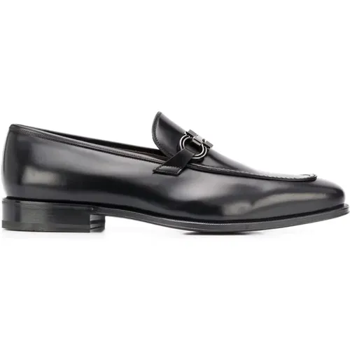Stylish Men`s Loafers , male, Sizes: 8 1/2 UK, 9 UK - Salvatore Ferragamo - Modalova