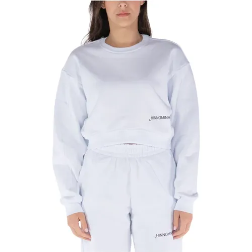 Stylish Crop Sweatshirt , female, Sizes: S - Hinnominate - Modalova