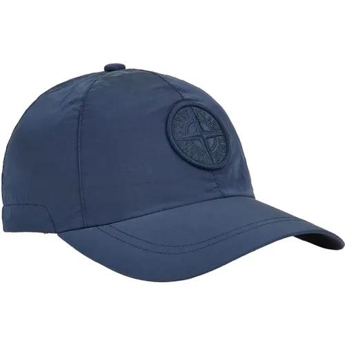 Metal Six-Panel Cap , Herren, Größe: L - Stone Island - Modalova