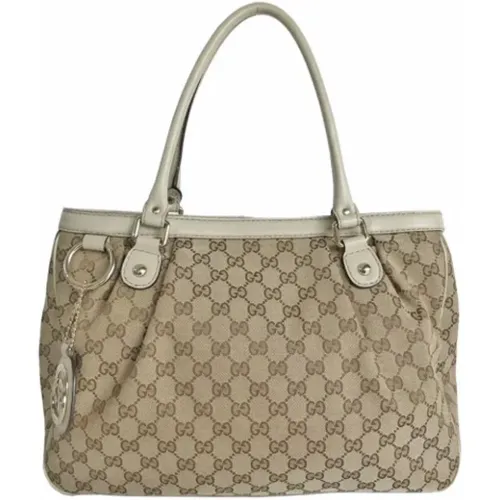 Pre-owned Canvas gucci-bags , female, Sizes: ONE SIZE - Gucci Vintage - Modalova