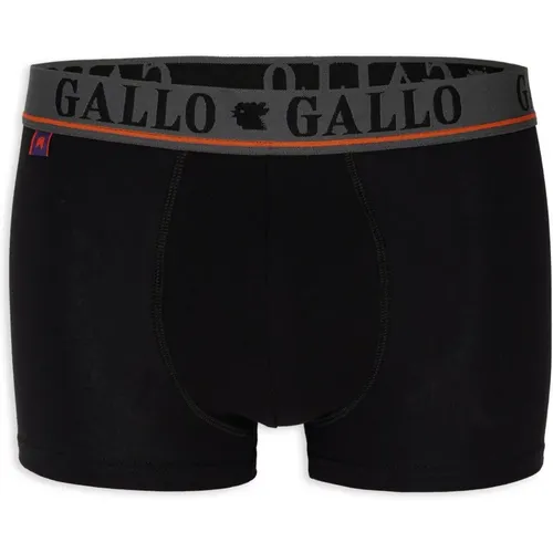 Schwarze Baumwoll-Boxershorts Gallo - Gallo - Modalova